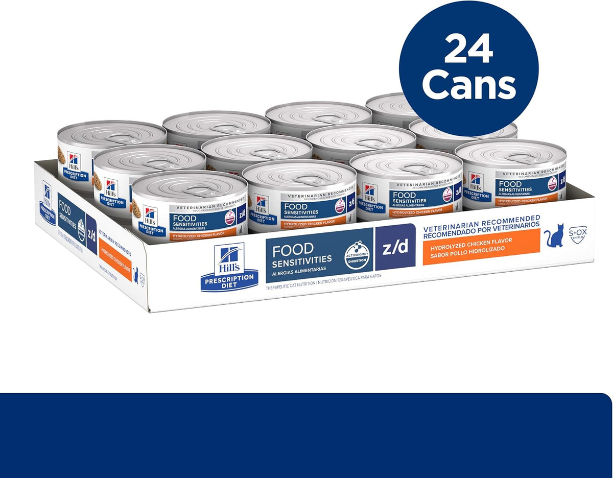 Hill's veterinary formula skin and food sensitivities adult dog food.