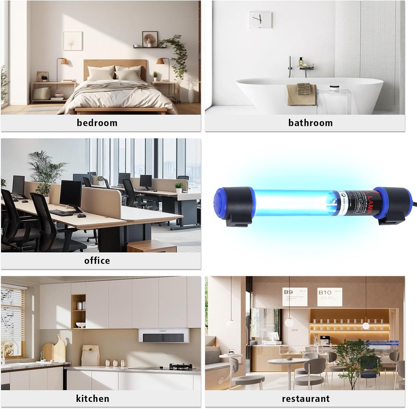 Ayamaxon premium 254nm wavelength UV light device for aquarium filtration