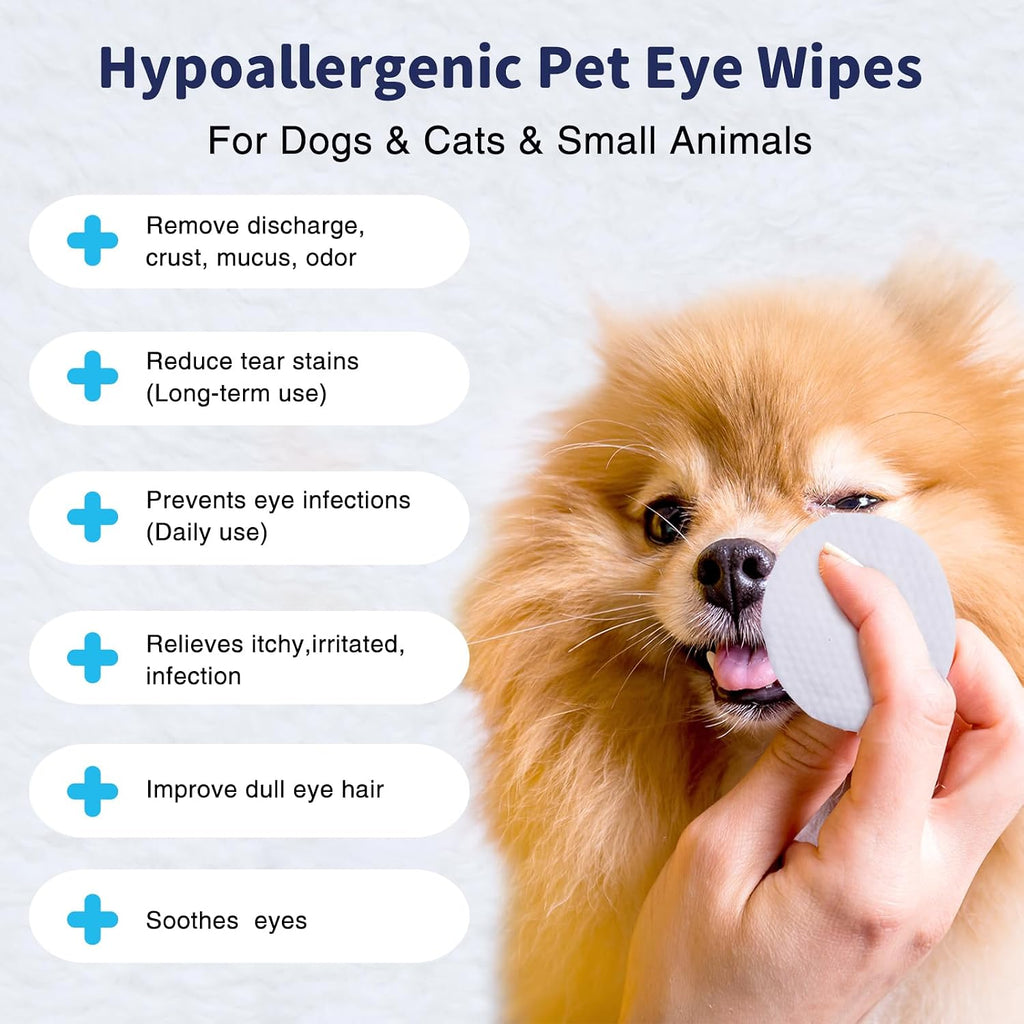 Packaging back label showing ingredients and daily usage instructions for pets.