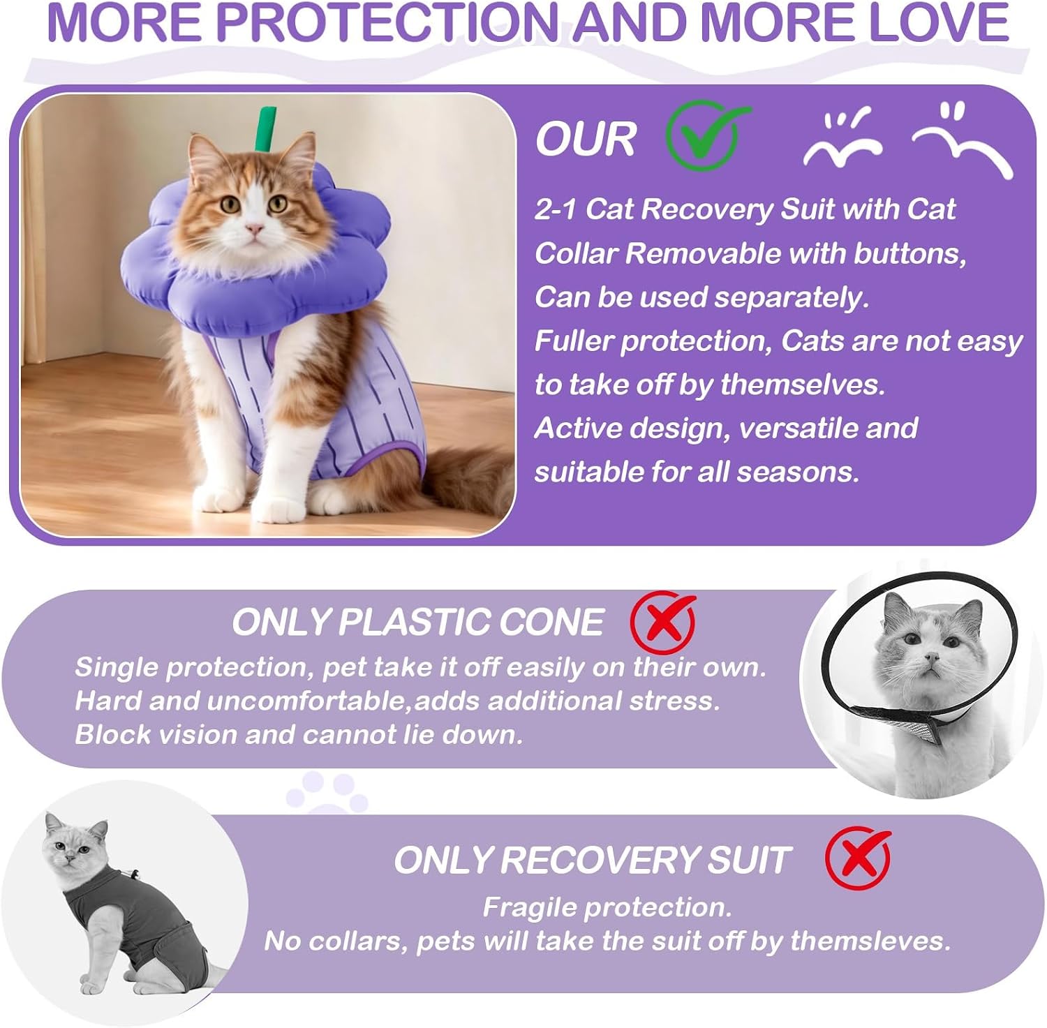 Soft cotton fabric texture of cat surgical suit
