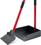 Dog Pooper Scooper,Tray and Spade Set Poop Scooper for Dogs, Adjustable Long Handle Metal Pooper Scooper with Bin for Pet Waste Removal, No Bending Clean Up for Medium and Large Dogs - Image 9
