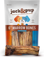 Jack&Pup Beef Marrow Bones for Dogs (6 Pack), 3" Long Lasting Dog Bones for Large and Small Dogs, Natural Beef Bone, Bone Marrow Dog Treats - Image 11
