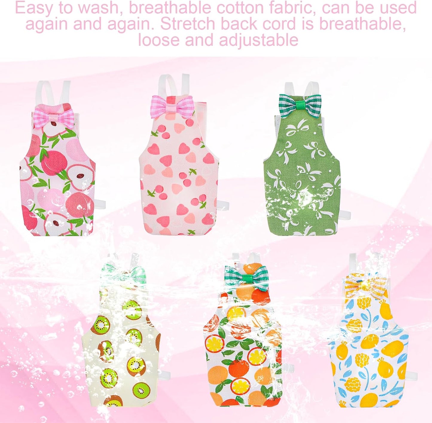 Medium size bird diaper pants for budgies and canaries