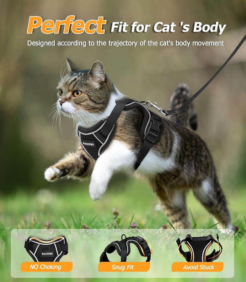 Lightweight fifty gram kitty walking vest side view on mannequin