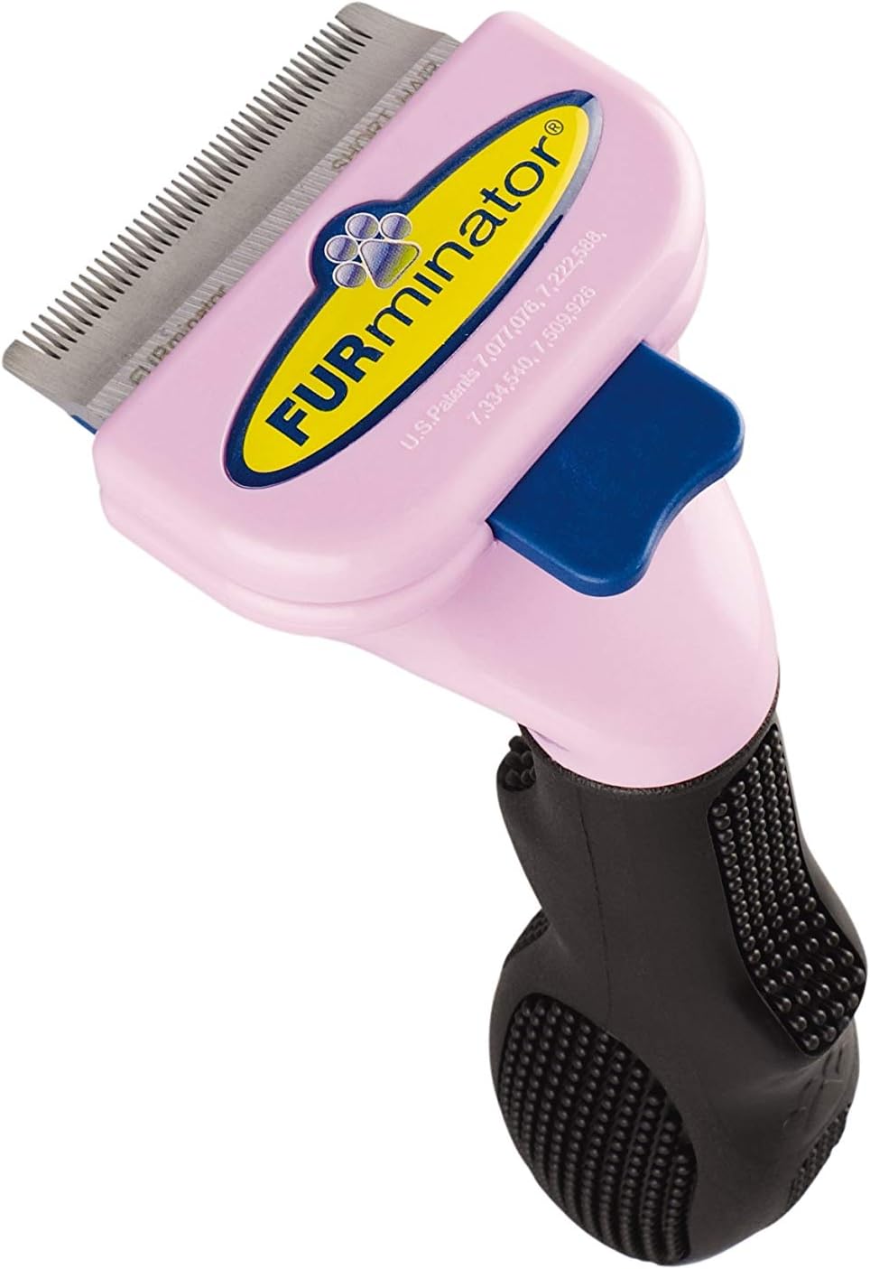 Packaging and complete set of Furminator deshedding tool for large cats