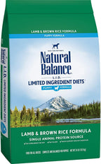 Natural Balance Limited Ingredient Puppy Dry Dog Food with Healthy Grains, Lamb & Brown Rice Recipe, 4 Pound (Pack of 1) - Image 11