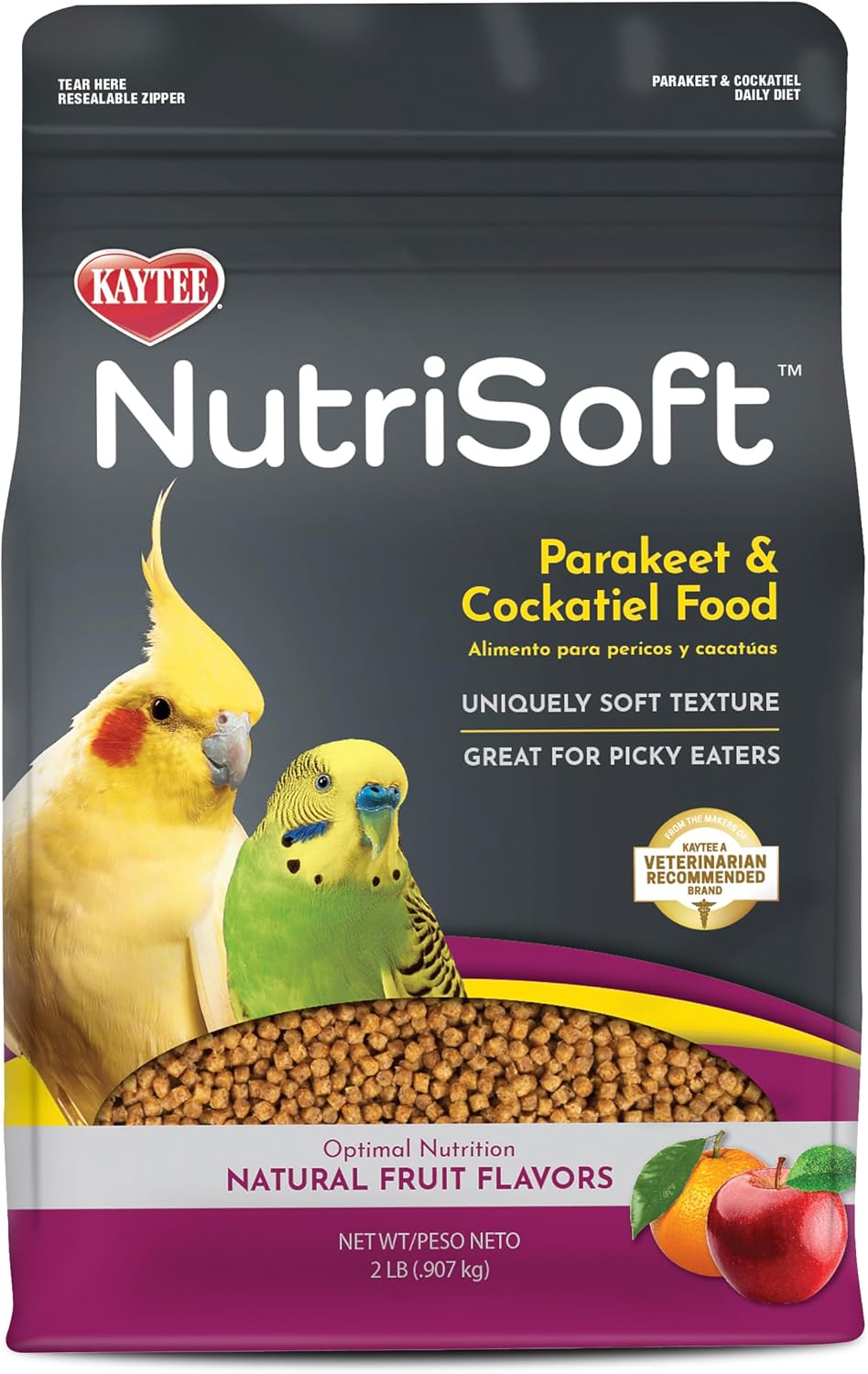 Kaytee Nutri Soft Pet Parrot & Conure Bird Food, 3 Pound - Image 10