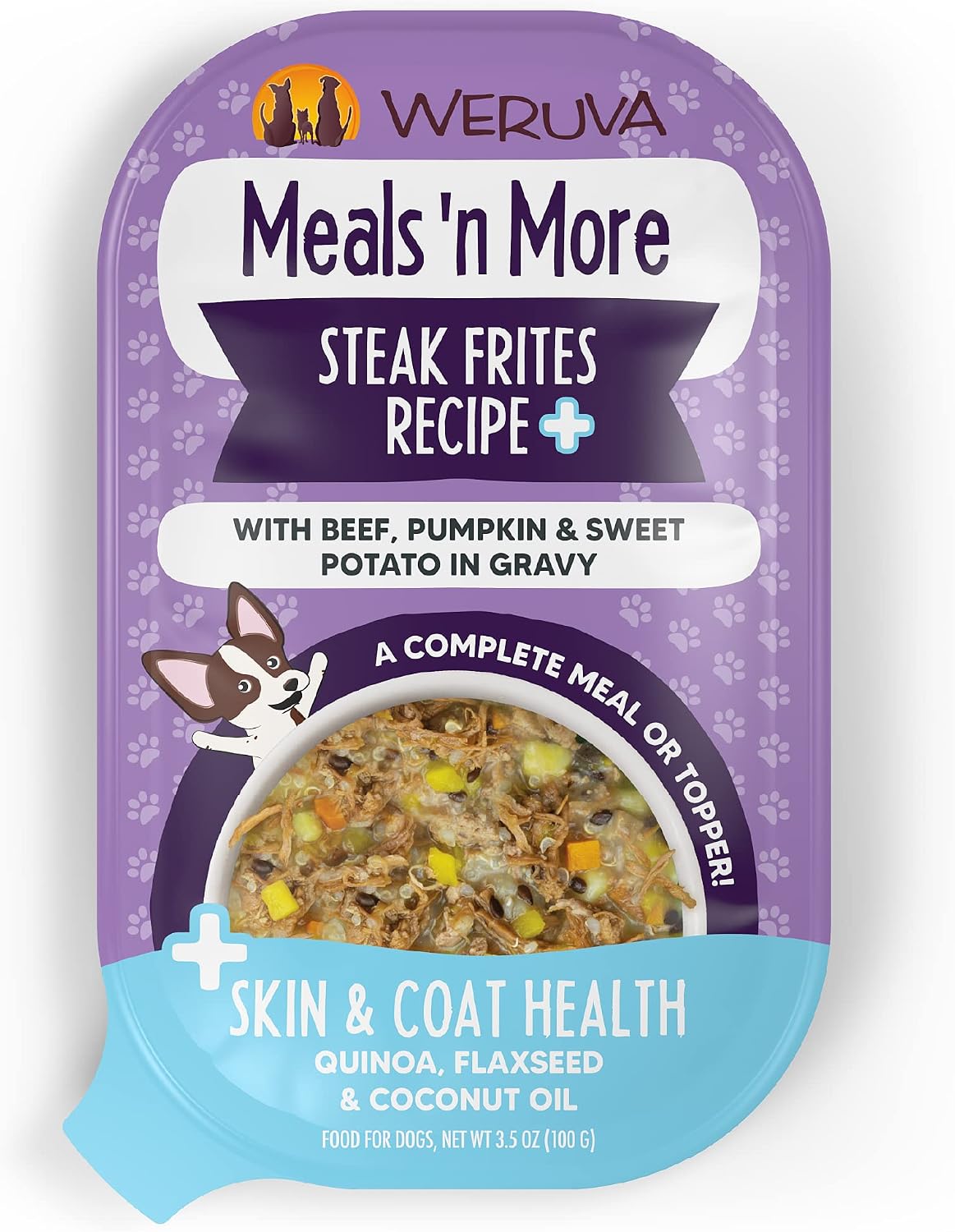 Weruva Meals 'n More Natural Wet Dog Food, Belly Belly Nice! Digestive Support Variety Pack, 3.5oz Cup (Pack of 10) - Image 13