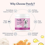Pawfy senior dog mobility and immune support supplement