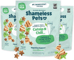 Shameless Pets Crunchy Cat Snacks & Treats - Healthy Cat Treats for Indoor Cats & Kittens with Catnip, Real Chicken & Digestive Support, Catnip N Chill (12 oz) - Image 11