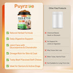 Puyrzoe imported natural flea prevention soft treats weight chart view