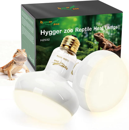 Reptile Heat Lamp, 2 Pack 100W Heat Lamp Bulbs Reptile Night Heat Bulb Basking Light for Bearded Dragon Chameleon Turtle Snake Gecko Lizard Chicken Tank Accessories, Purple - Image 9