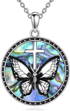 KZX Cat/Dog/Phoenix/Eagle/Whale/Shark/Puffin/Starfish/Chicken/Butterfly/Owl/Bee/Frog/Seahorse Necklace Sterling Silver Animal Pendant Jewelry Gift for Women - Image 14