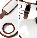 Dog Carry, Pet Backpack Dog Outing Portable Crossbody Vest Leash Three-Piece Small Dog Cat Shoulder Bag Pet Loading Strap Supplies (Medium) - Image 9