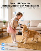 Vimtag indoor camera mounted for home surveillance