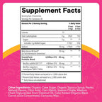 SmartyPants dietary supplement packaging nutrition facts