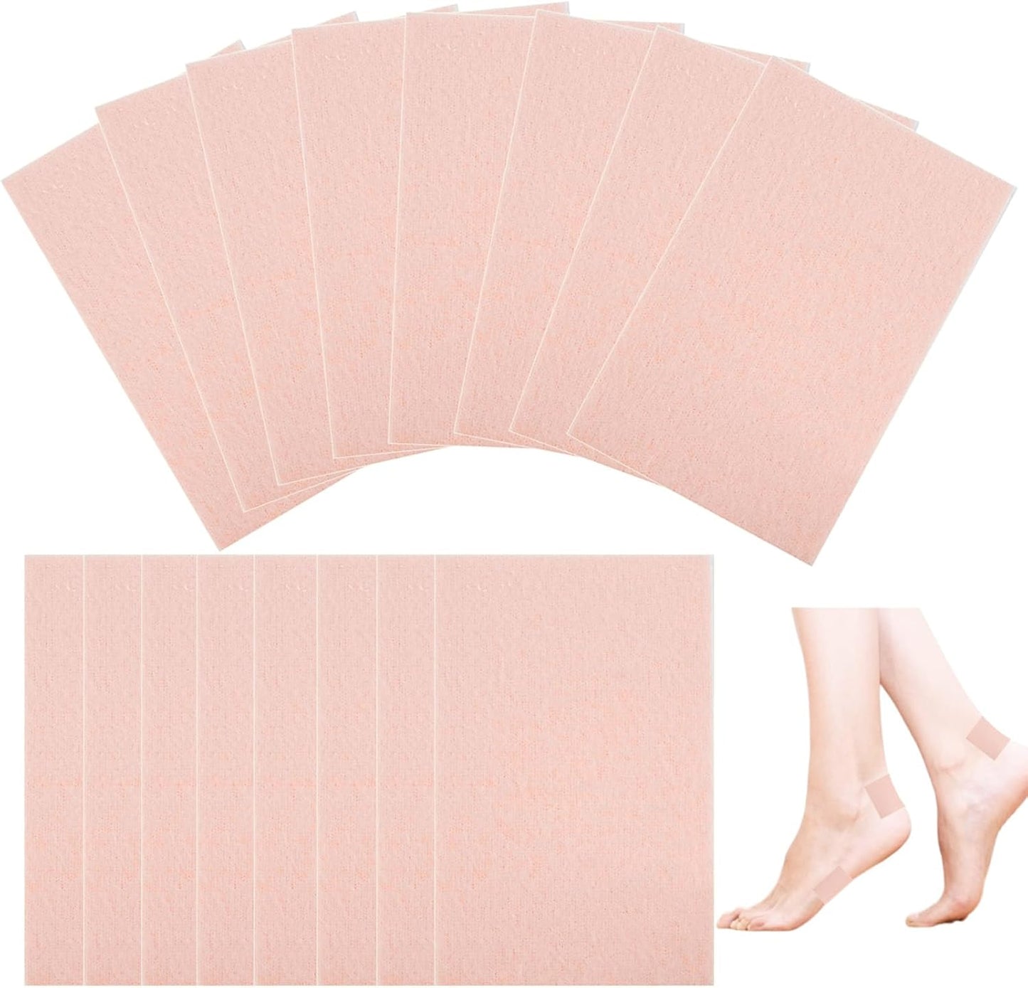 REDANHA Moleskin for Feet 55 Sheets pack front view blister prevention tape