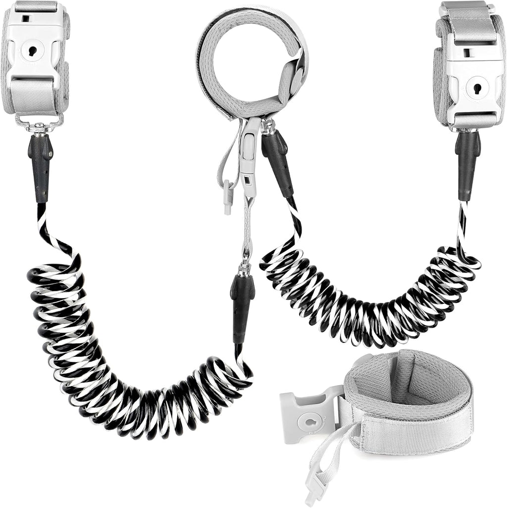 Accmor 2 in 1 toddler leash and magnetic lock wrist link front view