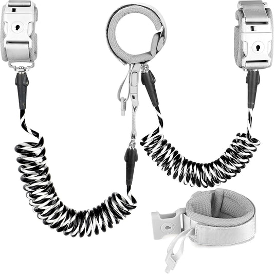 Accmor 2 in 1 toddler leash and magnetic lock wrist link front view