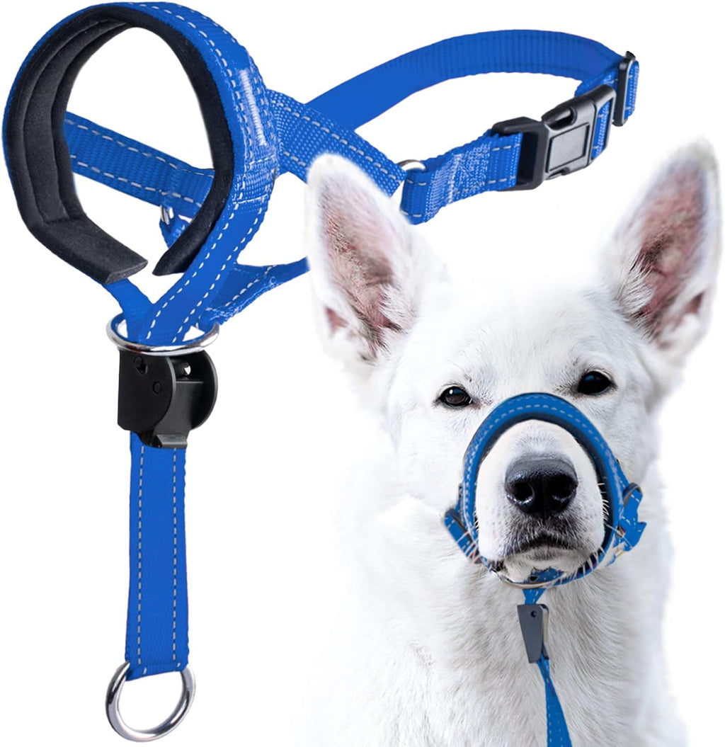 GoodBoy Dog Head Halter with Safety Strap - Stops Heavy Pulling On The Leash - Padded Headcollar for Small Medium and Large Dog Sizes - Head Collar Training Guide Included (Size 2, Pink) - Image 10