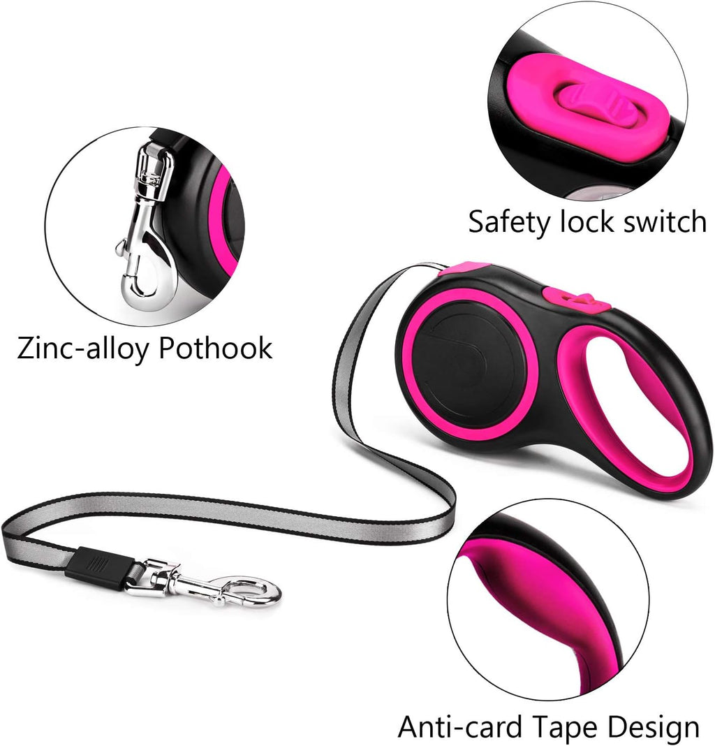 Ergonomic non-slip handle of Segarty 8 meter dog leash