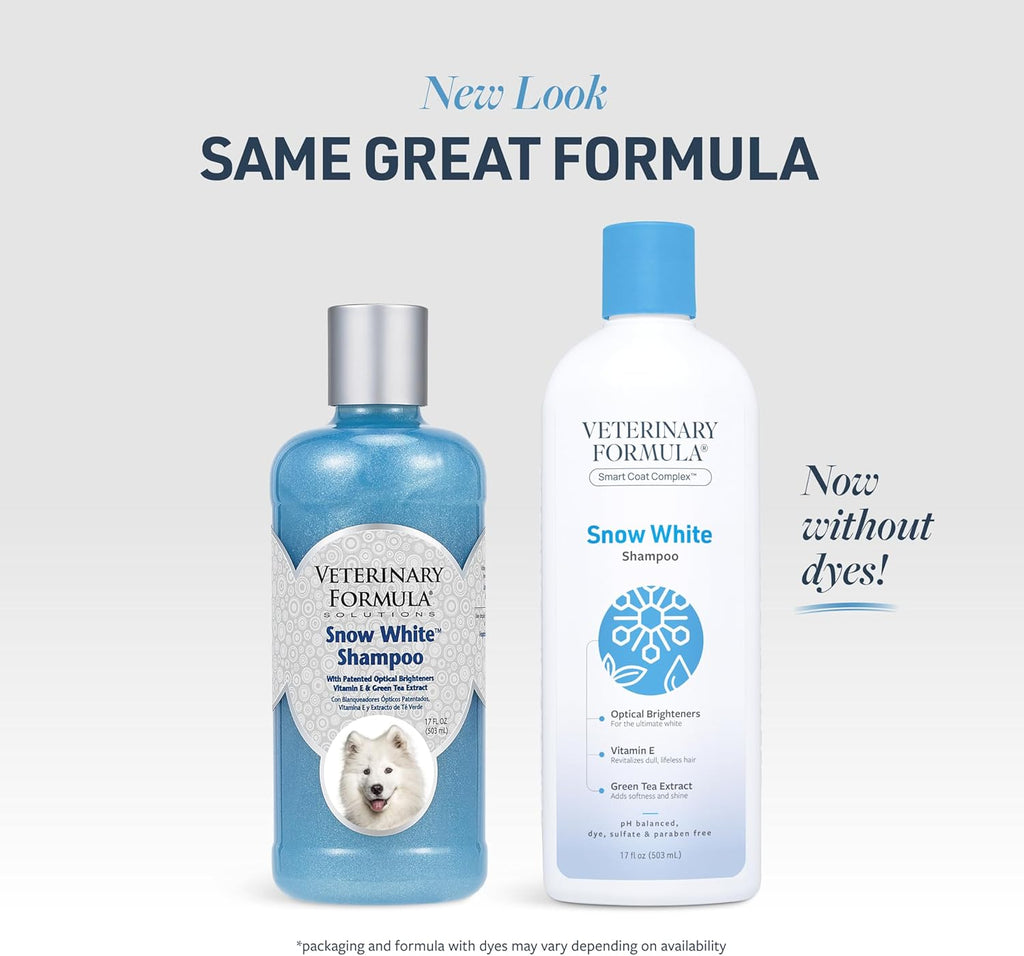 Veterinary Formula pet shampoo back label instructions