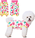 Coppthinktu Recovery Suit for Dogs After Surgery, Dog Onesie Surgery Recovery Suit for Female Spay, Soft Male Surgical Pajamas Bodysuits for Small Medium Puppy to Anti Licking Dog Cone Alternative - Image 14