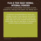USA imported Earth Animal holistic veterinary formulated internal powder for pets