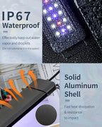 Pawfly extendable brackets adjusted for small tank sizes