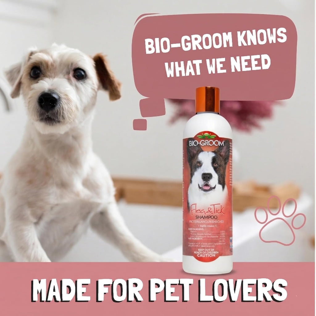 Bio-Groom flea tick and lice treatment 355ml concentrate
