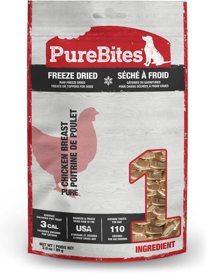 PureBites Chicken Breast Freeze Dried Dog Treats, 1 Ingredient, Made in USA, 8.6oz - Image 12