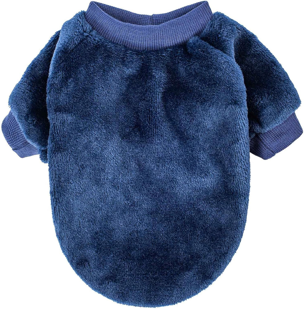 FabriCastle puppy fleece pullover cozy small breed clothing