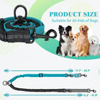 Close up view of the 360 degree swivel coupler on the purple no tangle two dog leash splitter