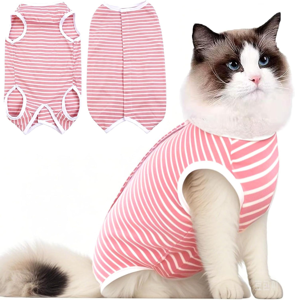 TIAGOBOO premium imported pet medical garment size guide illustration