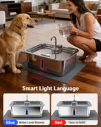 Quiet pump and internal setup of DeftPet fountain