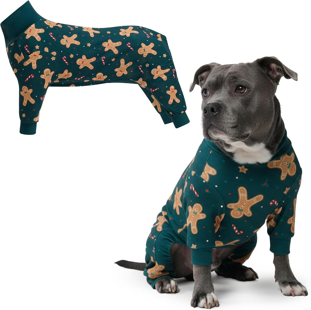 Spark Paws Dog Pajama, Dog Recovery Suit Male, Onesie, Ultra-Soft and 4-Way Stretch, for Small Medium and Large Breeds - Dinosaurs - 3XL - Image 9