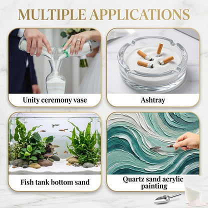 Paidiem 15 ounce quartz sand for wedding ceremony