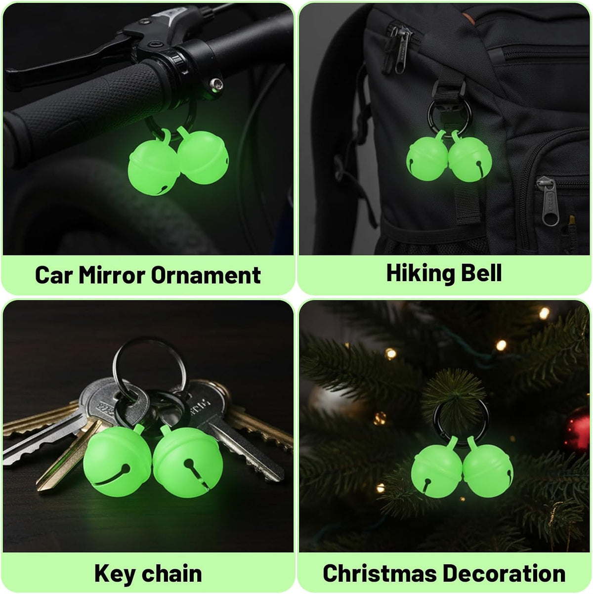 CZFSWT weather-resistant dog neck bell suitable for night walking safety.