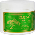 DMSO Gel with Aloe Vera 4 Ounce jar front view