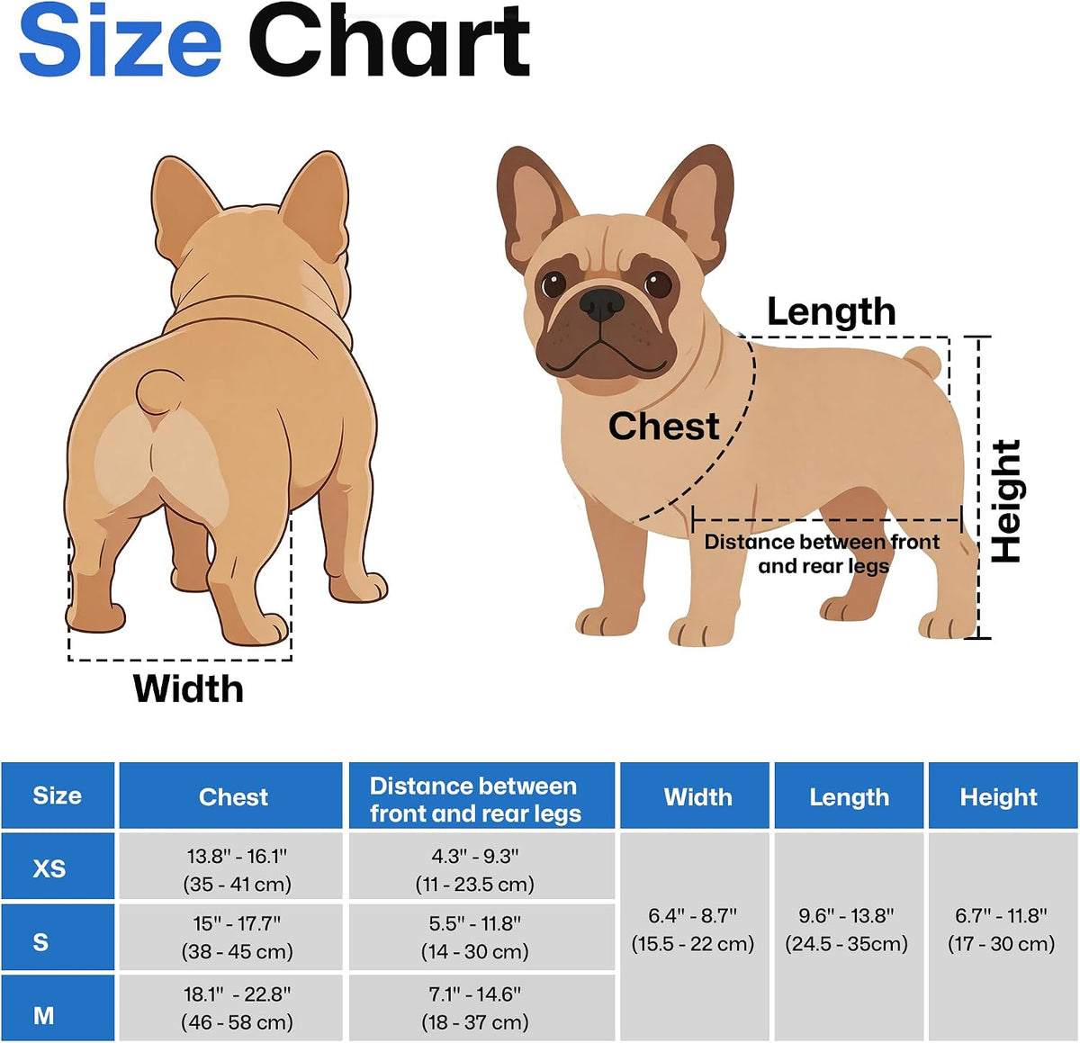 Blue HiSnug adjustable dog wheelchair side profile