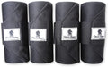 Classic Equine Standing Wrap Bandages black set for horse care