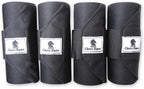 Classic Equine Standing Wrap Bandages black set for horse care