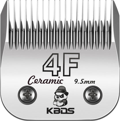 KBDS Detachable Ceramic Pet Clipper Blades,Size-7F,Compatible with Most Andis,Oster,Wahl A5 Clippers,Made of Ceramic Blade Cutter and Carbon Steel Blade,1/8'' Inch 3.2mm Cut Length, 7F Blade - Image 12