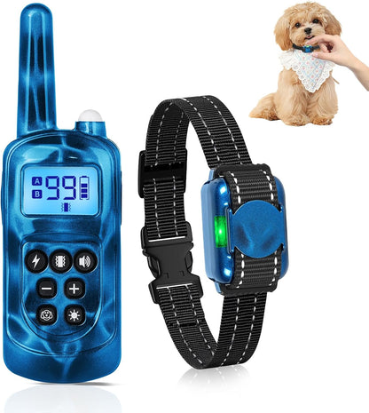 Shock Collar for Small DogsTiniest and Lightest Dog Training Collar with 2000ft RemoteTailored Small Dog Shock Collar 5-15 PoundsBeepVibration and Safe Shock0-99-Level Precise AdjustmentPink - Image 10