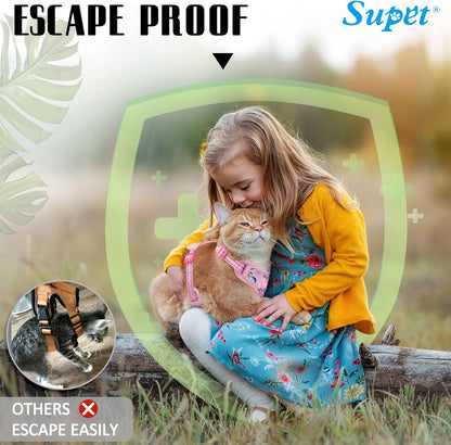 Premium neoprene cat vest showing quick release safety buckle closure