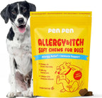 PENPEN Dog Allergy Chews - Anti-Itch & Itchy Skin Support for Dogs, Probiotics & Omega 3 (Fish Oil) for Immune & Gut Health - Peanut Butter Flavor - 180 Soft Chews - Image 11