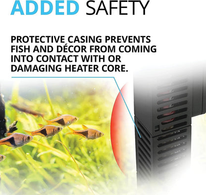 Fluval E300 electronic heater submersible design