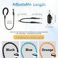 Leosasa dual dog leash splitter showcasing the shock absorbing reflective bungee nylon ropes.