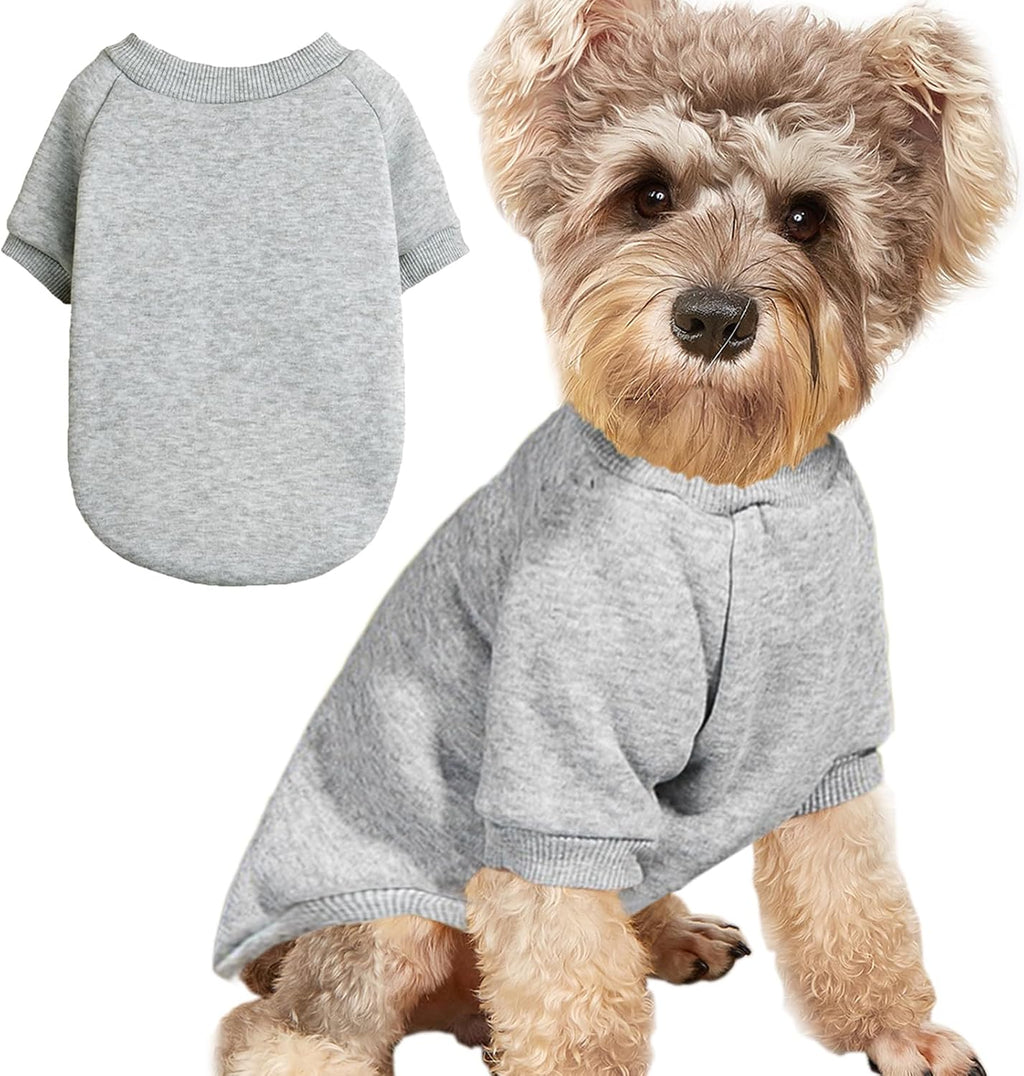 Puppy Sweater for Small Dogs Clothes Warm Winter Cat Clothe Pet Sweatshirt Knitwear Doggie Kitten Clothing, Green, Medium - Image 10
