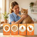 Premium imported USA pet health care flea drops for kittens